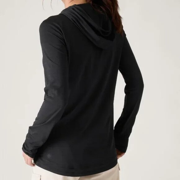 Athleta Light Weight Zip Hooded Athletic - Large - Picture 3 of 11